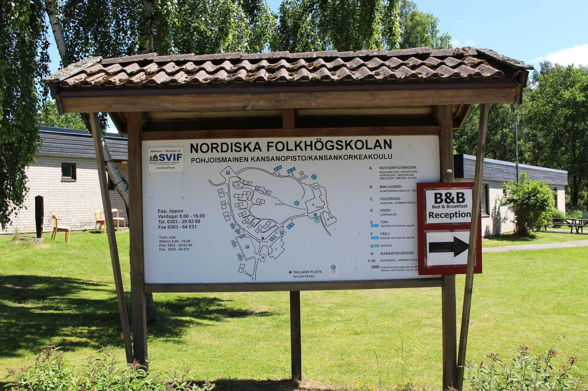 Nordiska Folkhoegskolan Bed And Breakfast Kungalv Luaran gambar